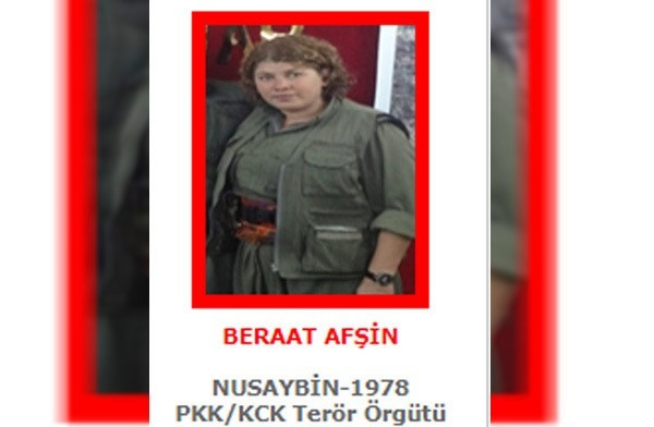 PKK's top female commander neutralized in Turkish operation