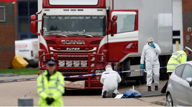 İngiltere'de 39 ceset vakıası: Kurbanların çoğu Vietnamlı olabilir