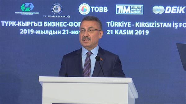 Turkish, Kyrgyz firms should boost bilateral relations: VP