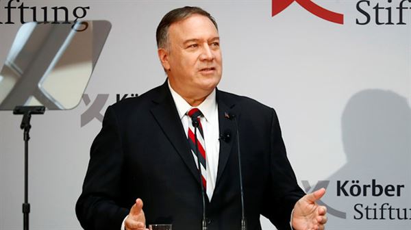 US' Pompeo attacks Russia, China in Berlin speech