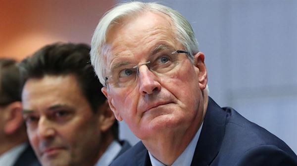 EU's Barnier sees difficult talks on post-Brexit trade deal