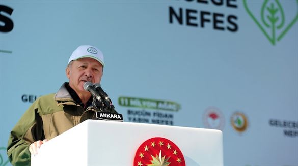 Cumhurbaşkanı Erdoğan: Hedefimiz zümrüt yeşili bir Türkiye