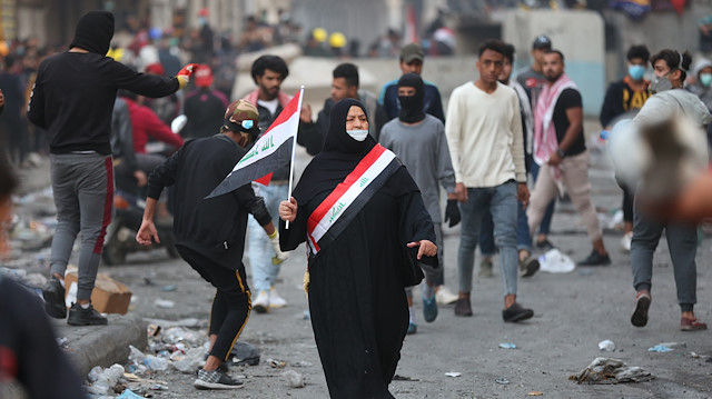 Irak'ta karşılıklı direniş: İstifa yok, protestolar sürüyor