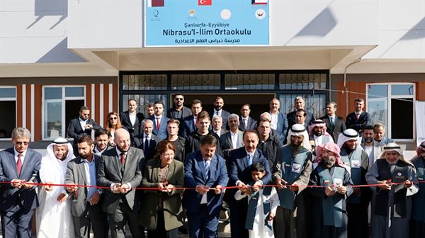 بدعم قطري كويتي…افتتاح مدرسة للأتراك والسوريين في أورفا