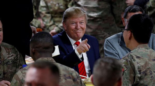 No phones, scripted tweets: How Trump's Afghanistan trip was kept…
