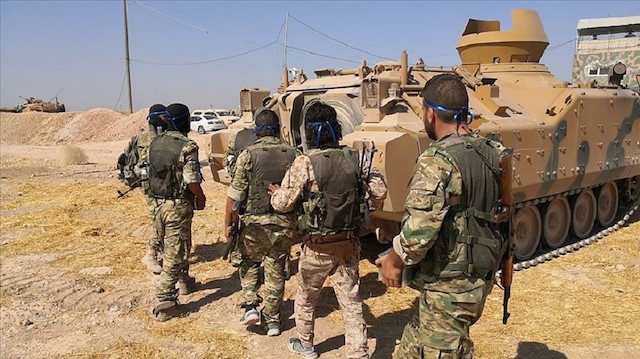 Suriye Milli Ordusu terörle mücadelede 137 şehit verdi