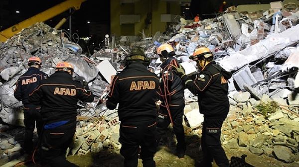 Turkish rescue, aid teams active in quake-hit Albania