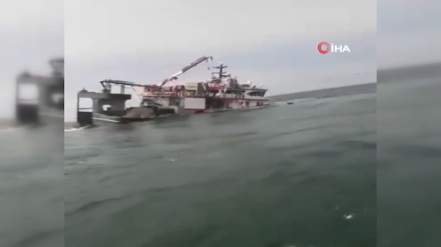 Türk balıkçı teknesi battı