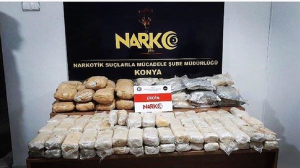Turkey seizes more than 100 kg of heroin