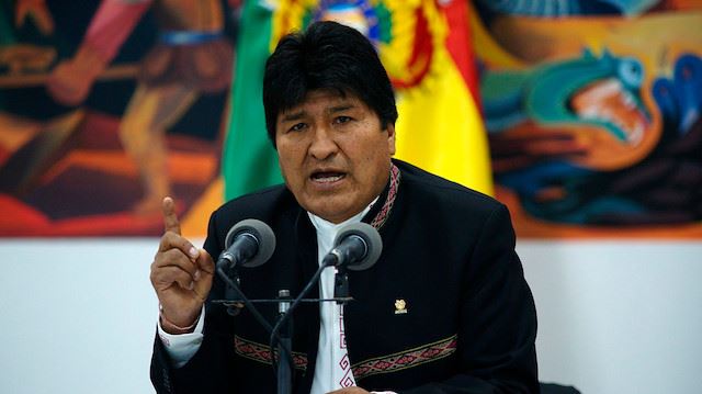 Morales said Bolivian patriots, world reject coup
