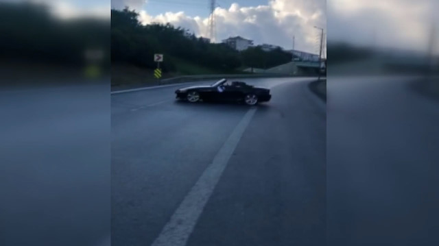 Yolu kapatıp drift yapmıştı: İşte aldığı ceza