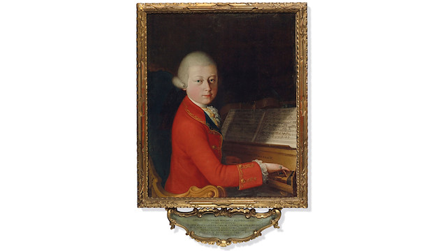 Mozart'ın çocukluk portresi 4 milyon avroya satıldı