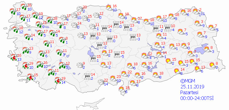 İstanbul'da akşam saatlerinde itibaren yağış bekleniyor! İstanbul 5…