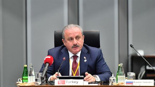 رئيس البرلمان التركي يشارك بقمة رؤساء برلمانات مجموعة العشرين