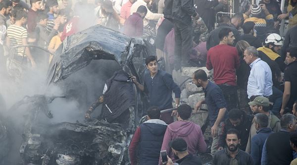 مقتل 18 مدني جراء تفجير إرهابي في 'الباب' السورية