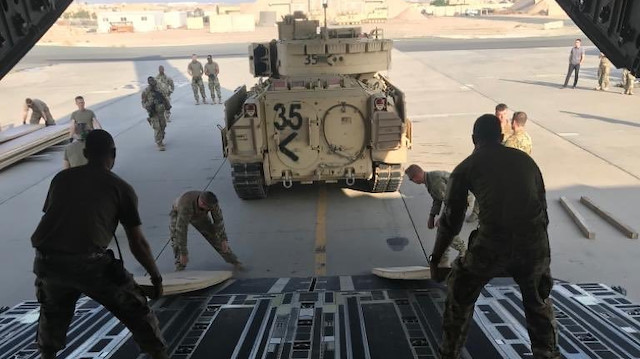ABD ordusu Aynularab'ın güneyindeki üsse geri döndü
