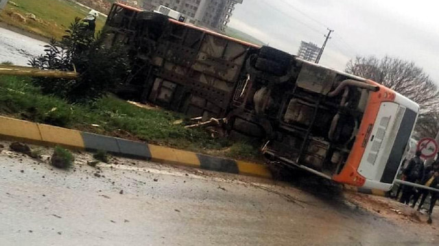 Düzce haberleri: Belediye otobüsü alev alev yandı!