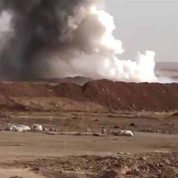Tel Abyad'da terör örgütü PKK/YPG'nin sivillere yönelik bombalı araç…