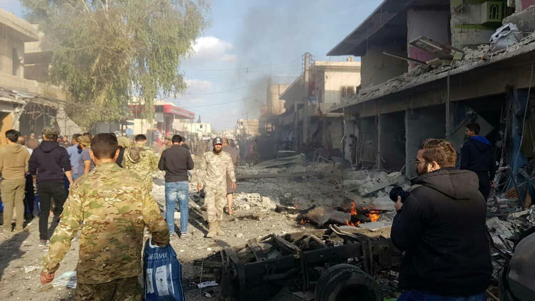 Tel Abyad'da bombalı saldırı: En az 10 sivil öldü