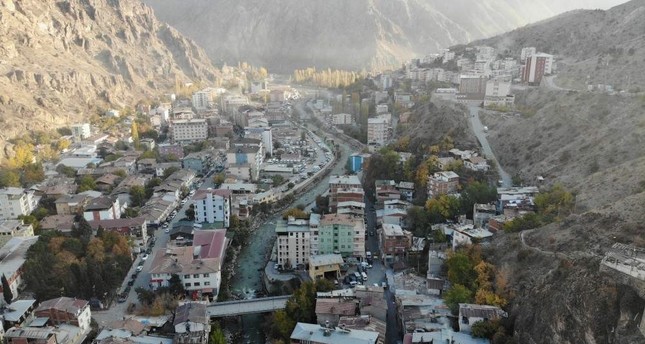 Town in northeastern Turkey on the move again, for 7th time