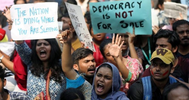 Police brutality under spotlight as India's anti-Muslim law protests spread