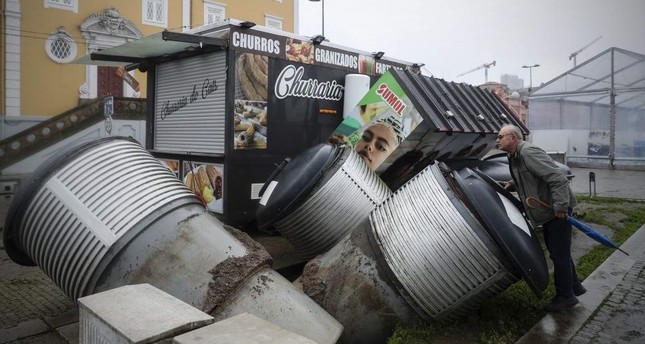 7 killed as storms batter Spain, Portugal, France