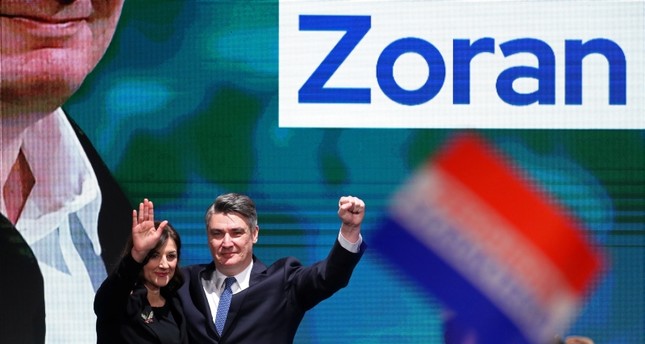 Opposition Socialist Democrats' candidate Milanovic leads in Croat presidential race
