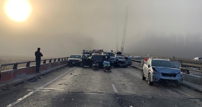 35 people injured in 63-vehicle crash on Virginia highway
