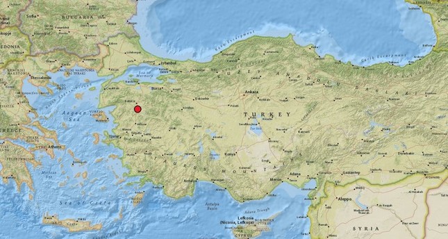 بالك أسير التركية تتعرض لزلزالين أحدهما بقوة 4.6
