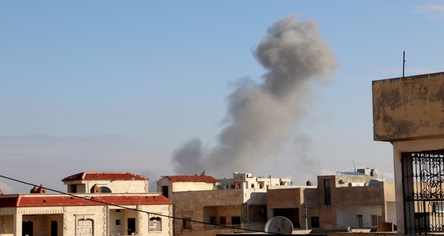 مقتل 11 مدنيا في قصف للنظام السوري على سوق شعبي بإدلب