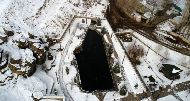 Mysterious lake in Turkey's coldest city doesn't freeze
