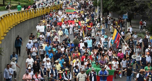Third general strike in 2 weeks puts pressure on Colombia's Duque