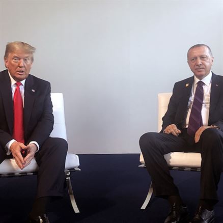 Erdoğan Trump ile görüştü