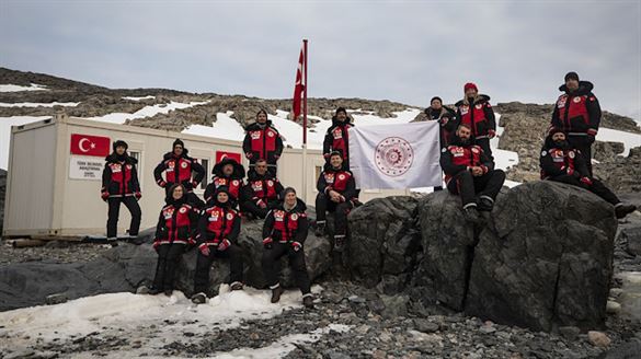 Antarktika'da Türk Bilimsel Araştırma Kampı kuruldu