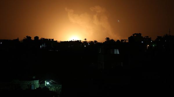 Israeli airstrikes target Gaza Strip