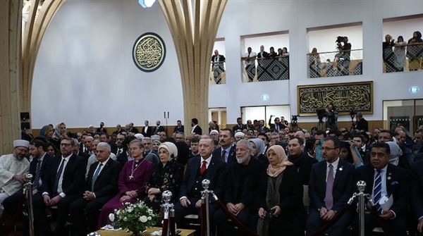 بحضور أردوغان.. افتتاح مسجد كامبريدج في بريطانيا