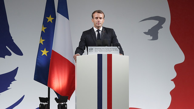 Fransa Cumhurbaşkanı Macron'dan YPG/PKK'ya destek sözü