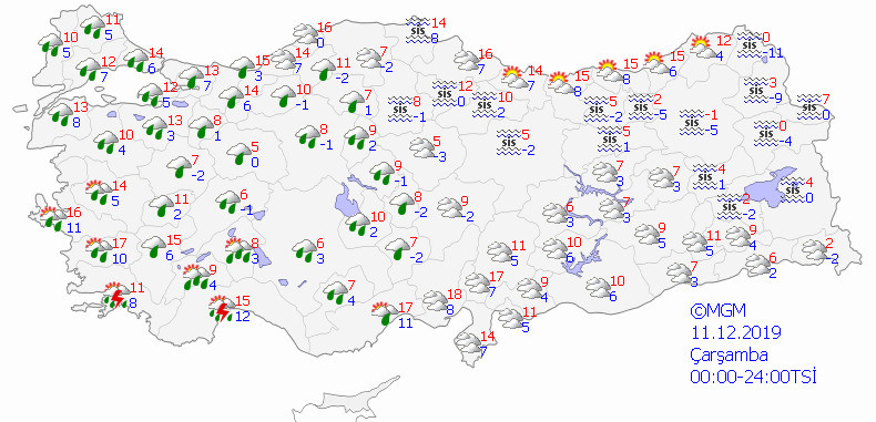 Meteorolojiden kuvvetli ve şiddetli yağış uyarısı! Muğla, Antalya, Isparta, Muğla, Aydın hava durumu