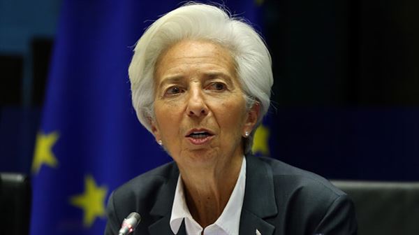 ECB chief says world economy hits demand for eurozone goods
