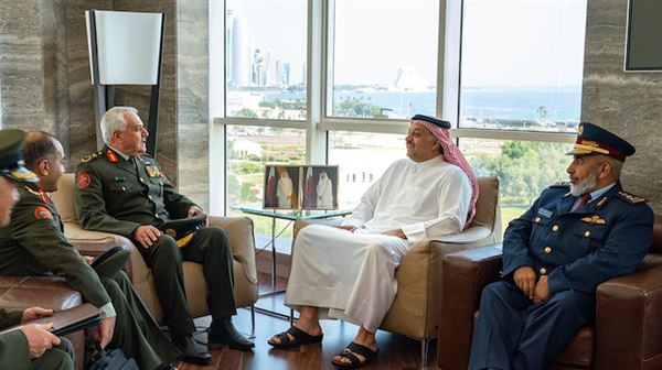 مباحثات قطرية أردنية لتعزيز التعاون العسكري