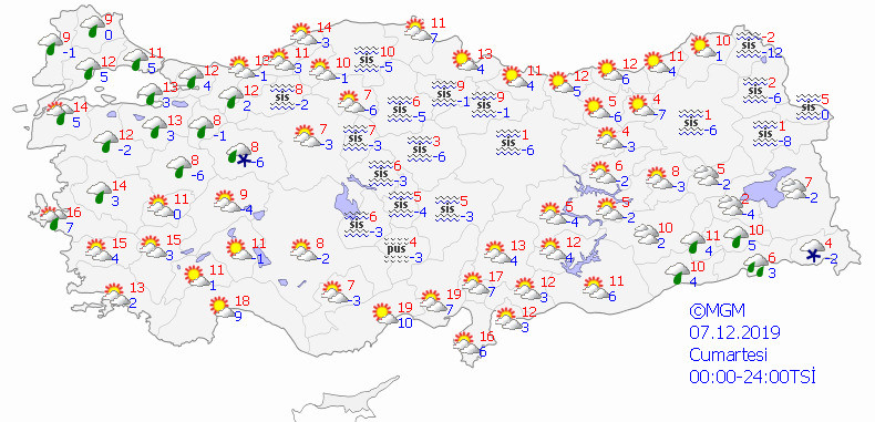 20 ile yağış uyarısı yapıldı! İstanbul, Yalova, Bursa, İzmir, Manisa, Şanlıurfa hava durumu