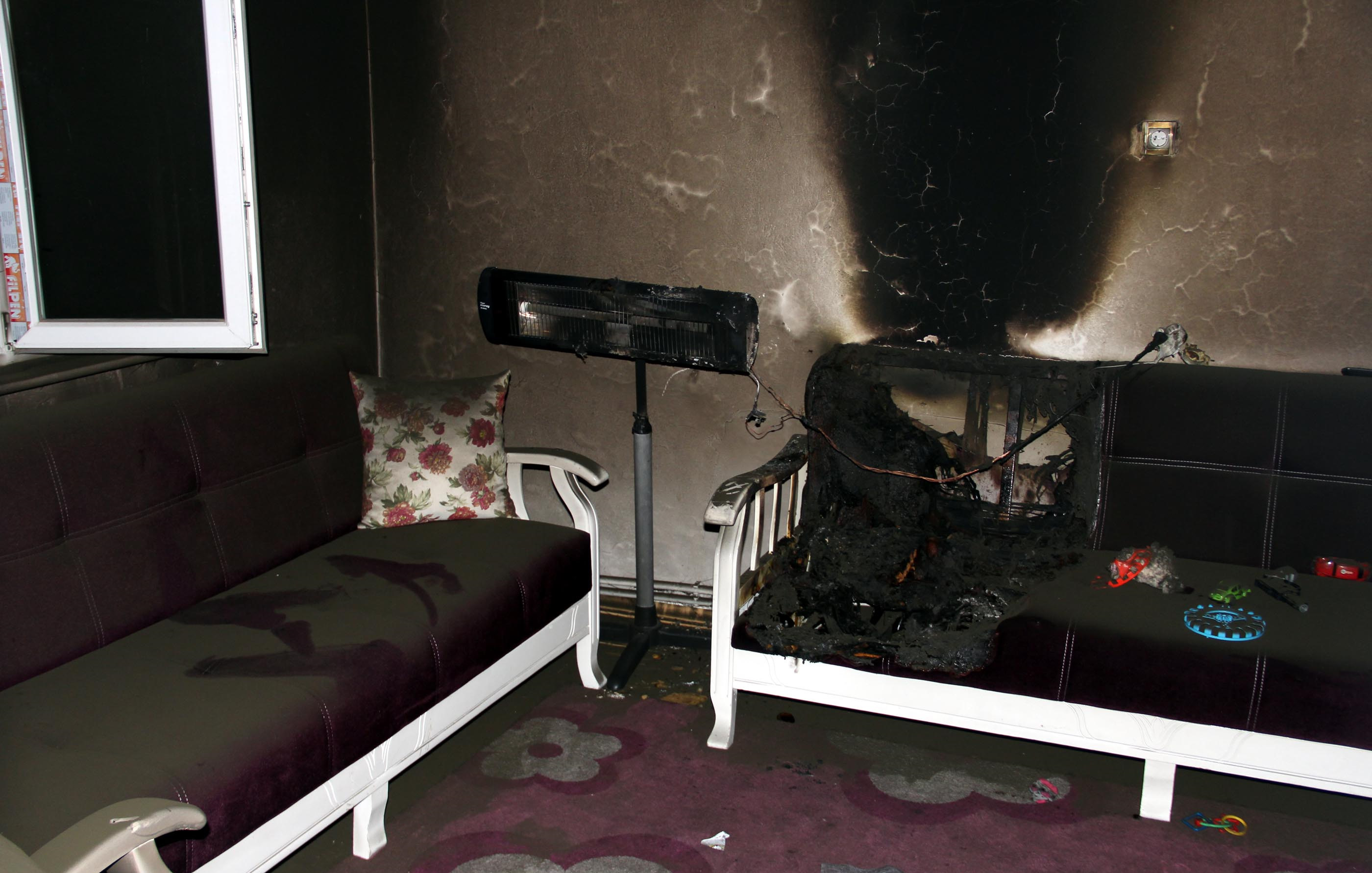 Kayseri'de acı olay: Yangın çıkan evdeki iki küçük kardeş öldü