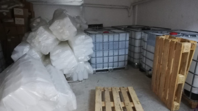 Turkish police seize over 20 tons of ethyl alcohol