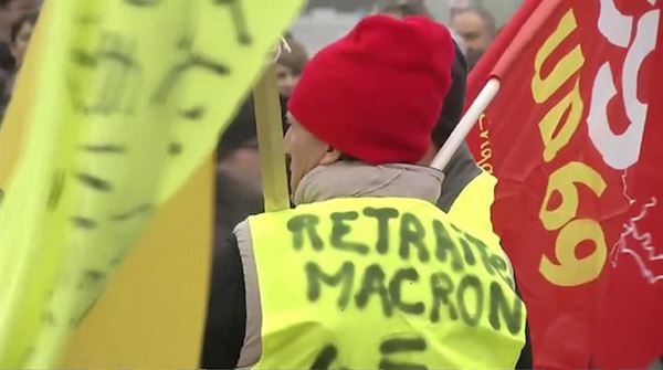 Mass protests grip France over Macron’s pension reform