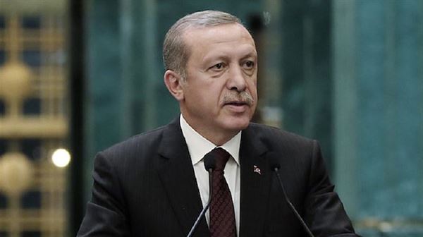 President Erdoğan calls for dialogue, equal share in E.Med